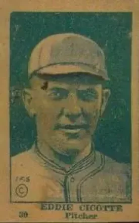 1920-21 W516-2-3 #30 Eddie Cicotte