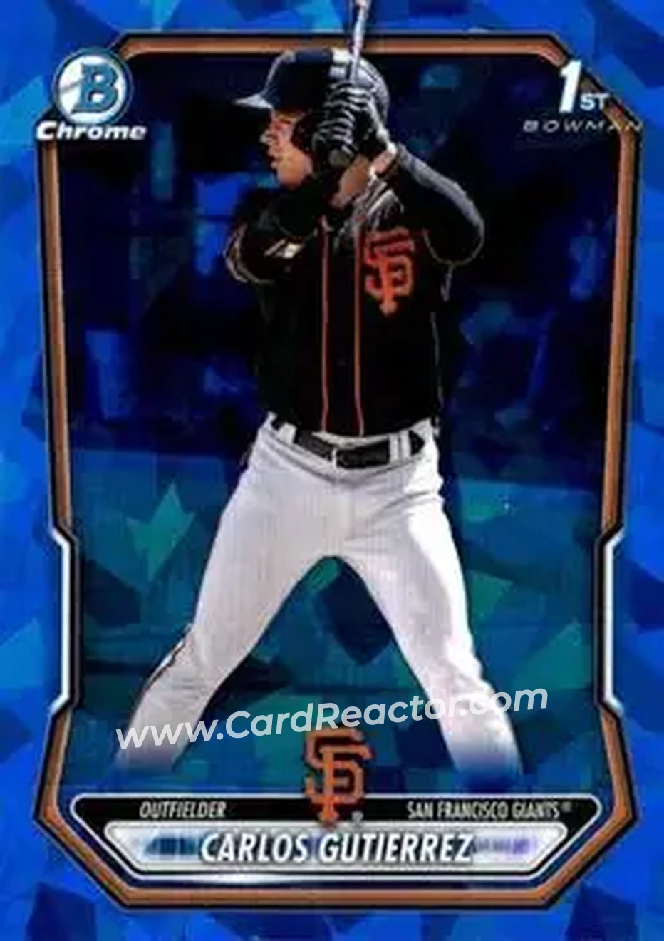Front of Carlos Gutierrez