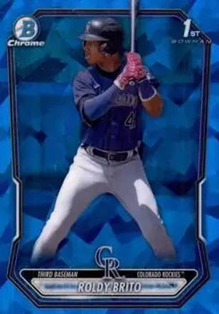 2026 Bowman Sapphire Edition #BCP-21 Roldy Brito
