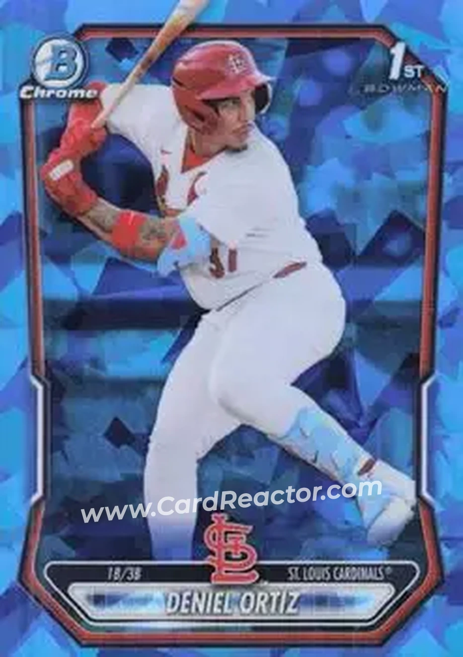 2026 Bowman Sapphire Edition #BCP-22 Deniel Ortiz