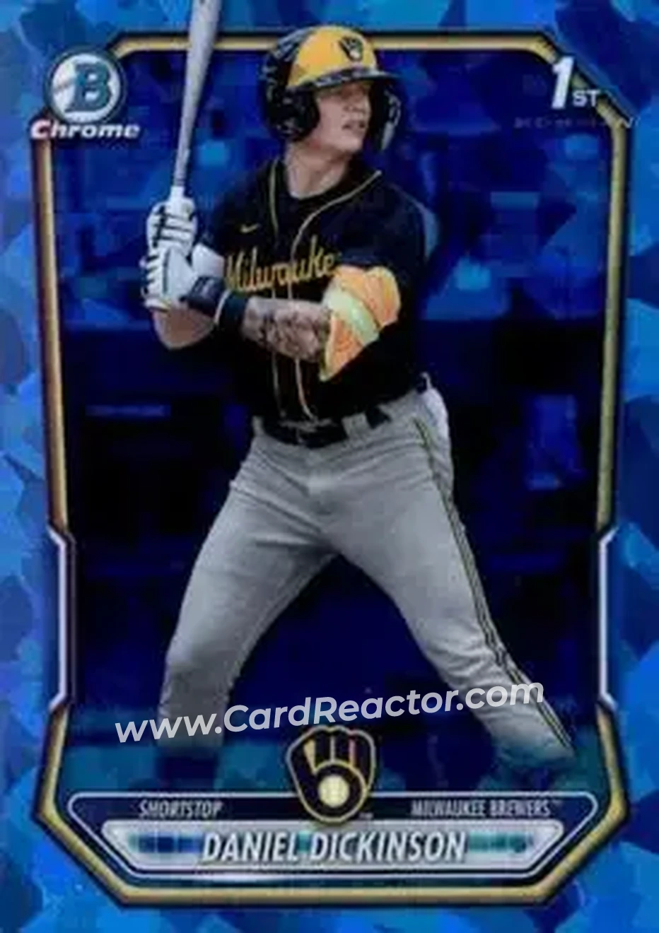 2026 Bowman Sapphire Edition #BCP-50 Daniel Dickinson