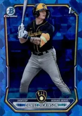 2026 Bowman Sapphire Edition #BCP-50 Daniel Dickinson
