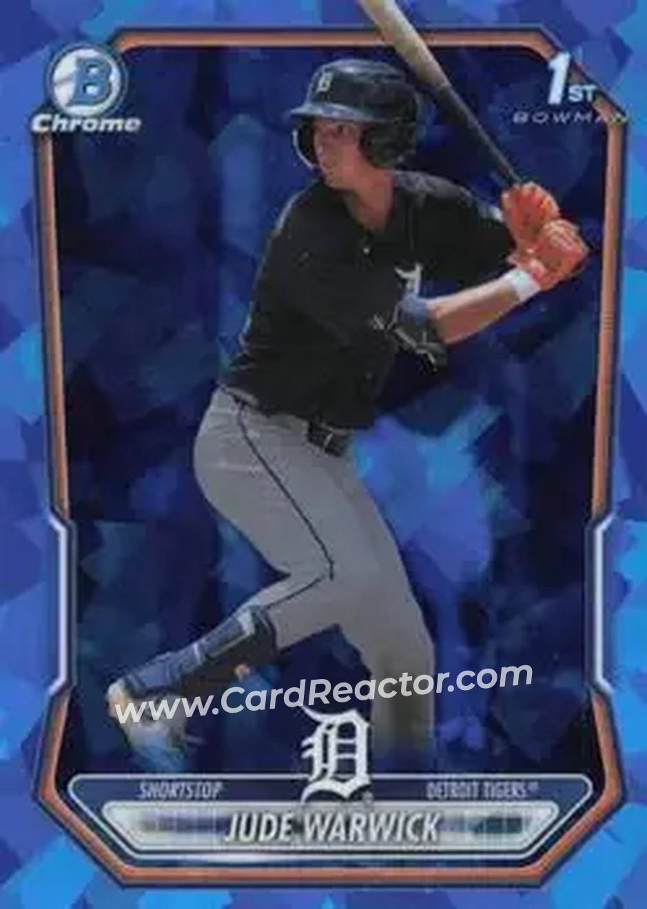2026 Bowman Sapphire Edition #BCP-58 Jude Warwick
