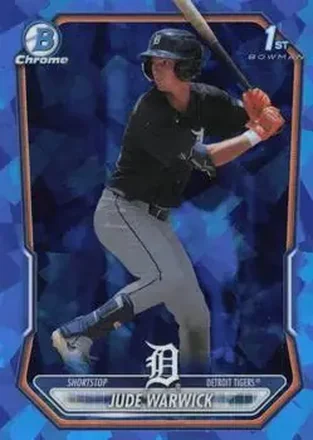 2026 Bowman Sapphire Edition #BCP-58 Jude Warwick