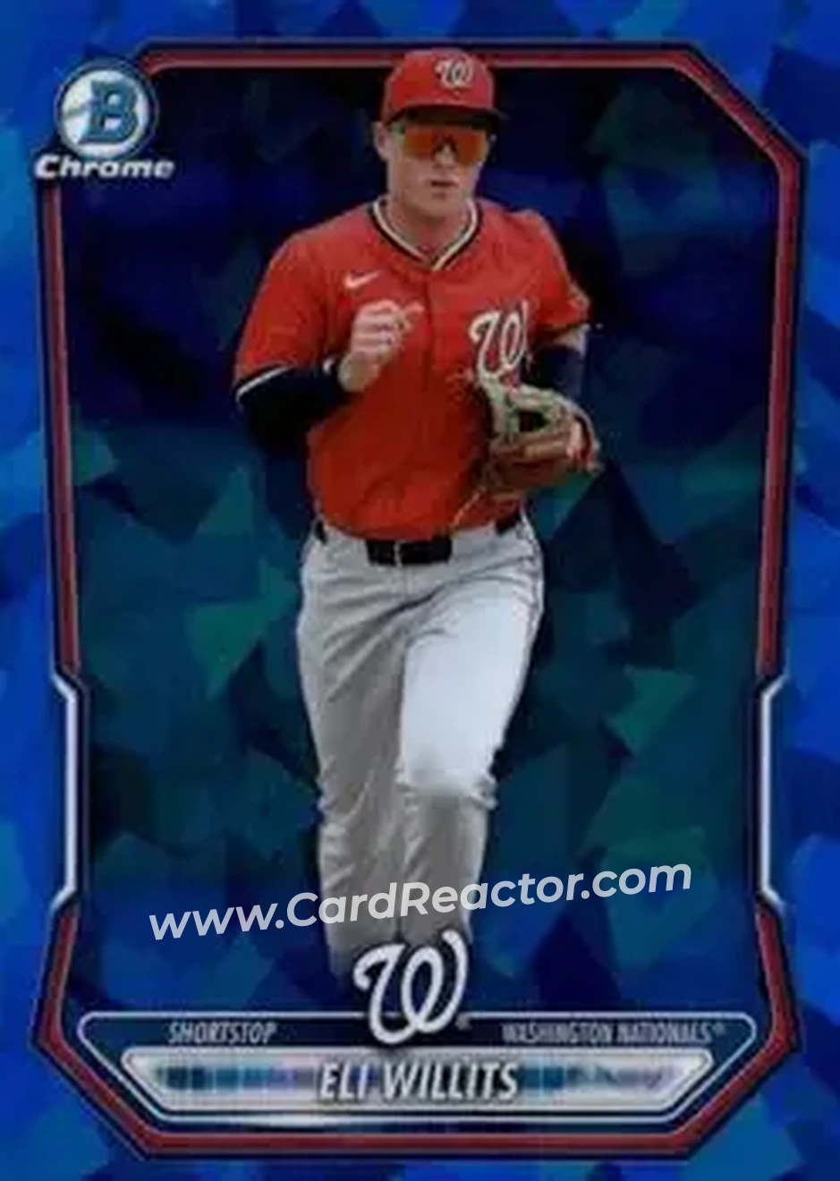 2026 Bowman Sapphire Edition #BCP-95 Eli Willits