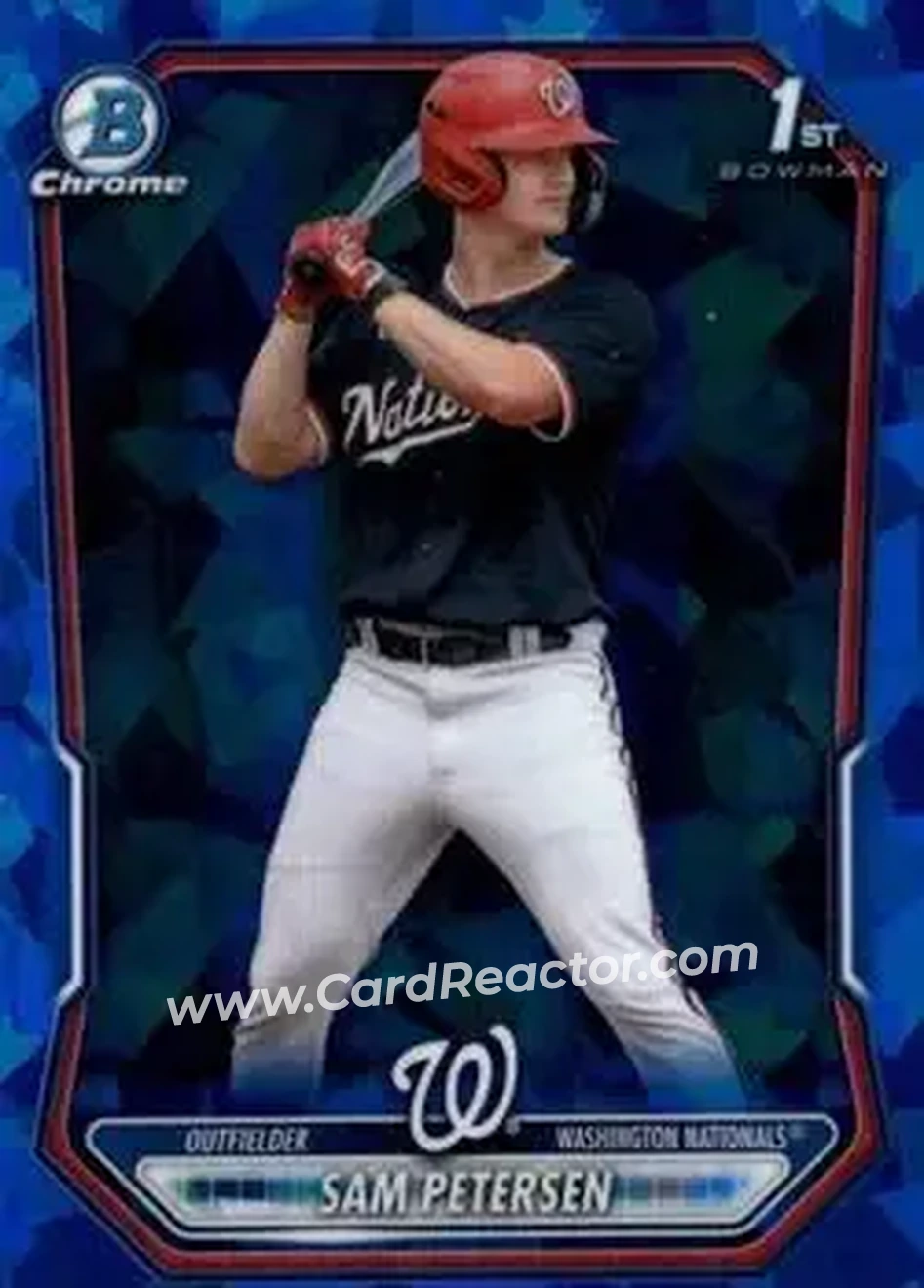 2026 Bowman Sapphire Edition #BCP-122 Sam Petersen