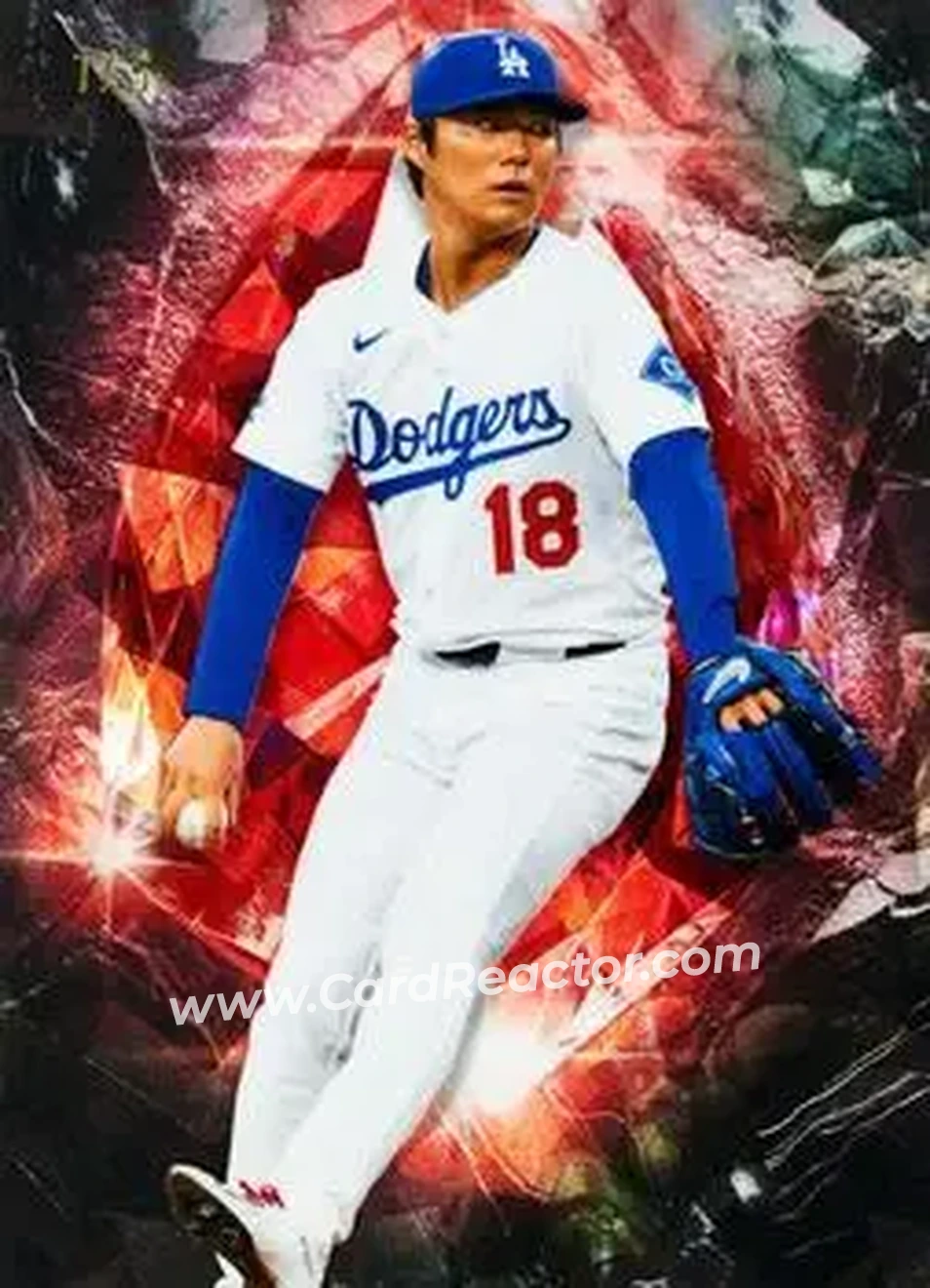 2026 Bowman Sapphire Edition #HG-3 Hidden Gems Ruby Yoshinobu Yamamoto