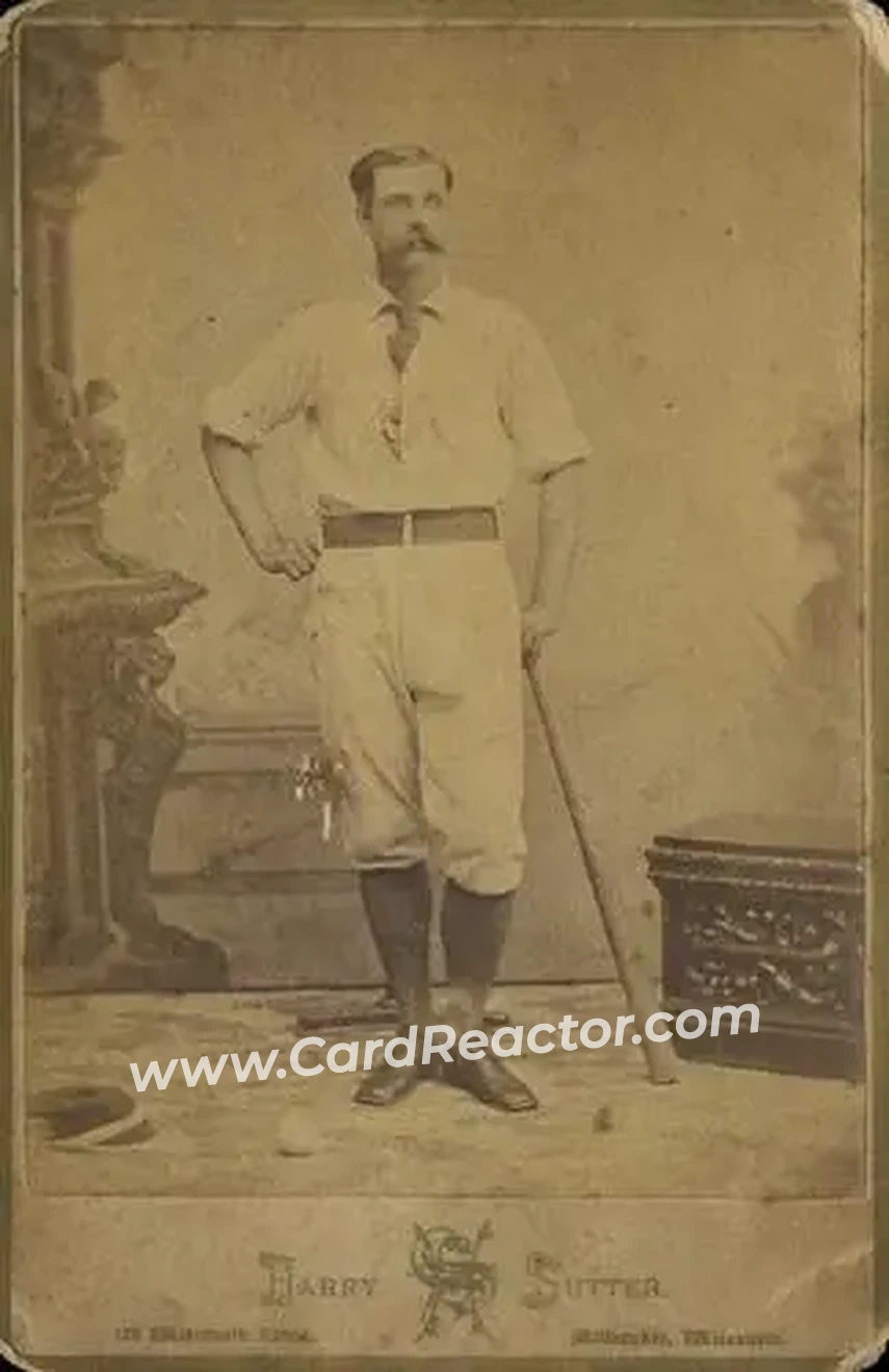 1877 Harry Sutter Studio Cabinet #NNO Fred Andrus