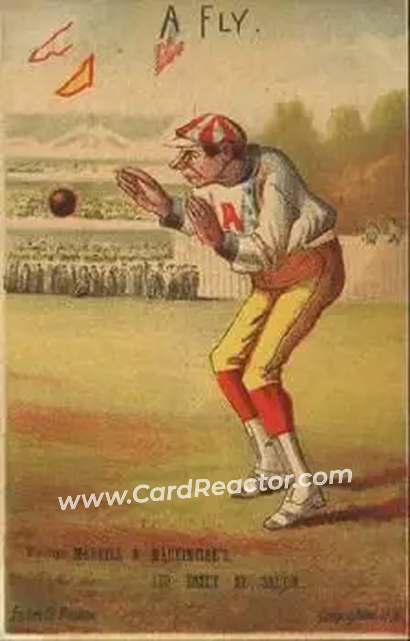 1878 Forbes Co. Baseball Comics (H804-6) #NNO Card #NNO