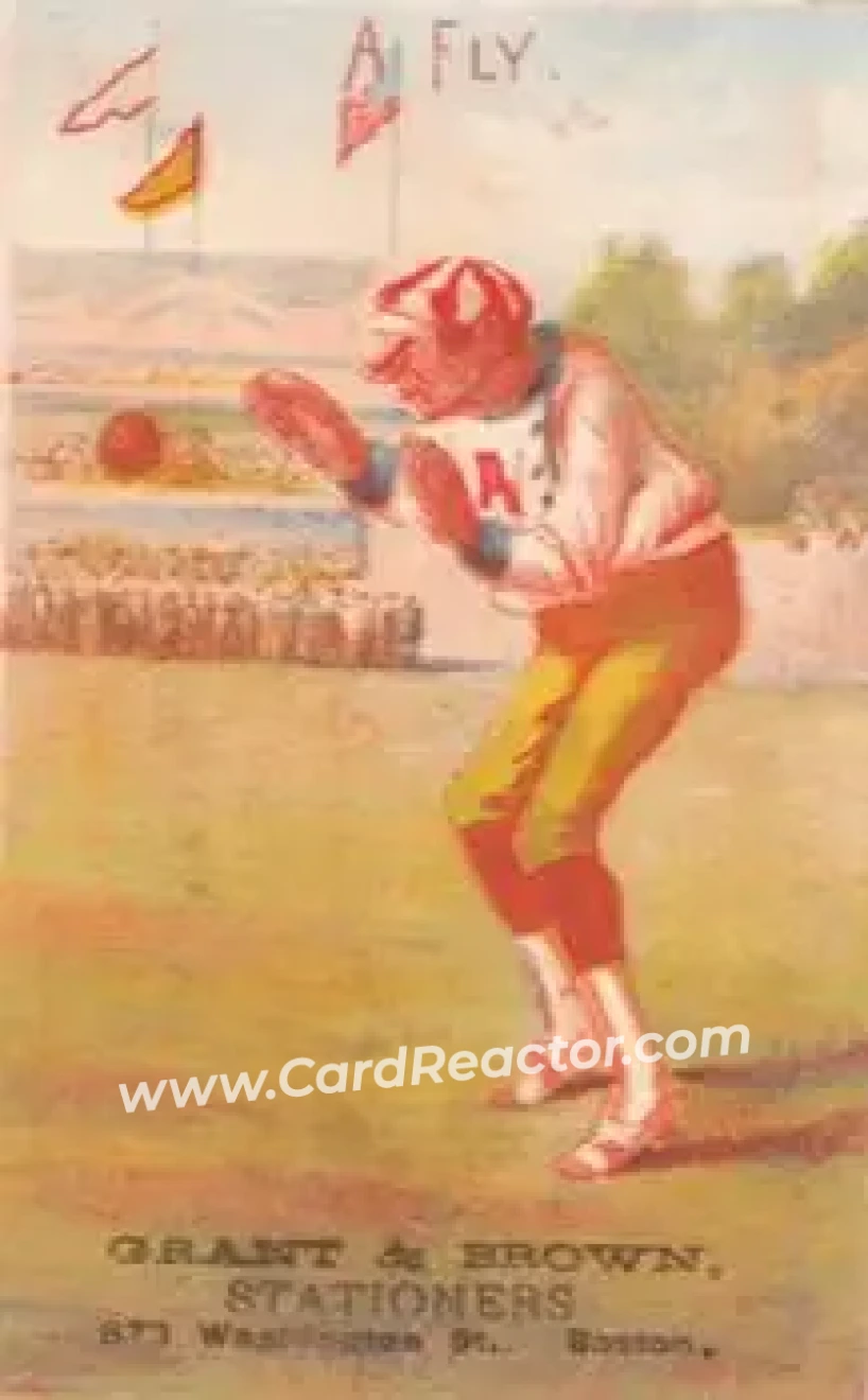 1878 Forbes Co. Baseball Comics (H804-6) #NNO Card #NNO