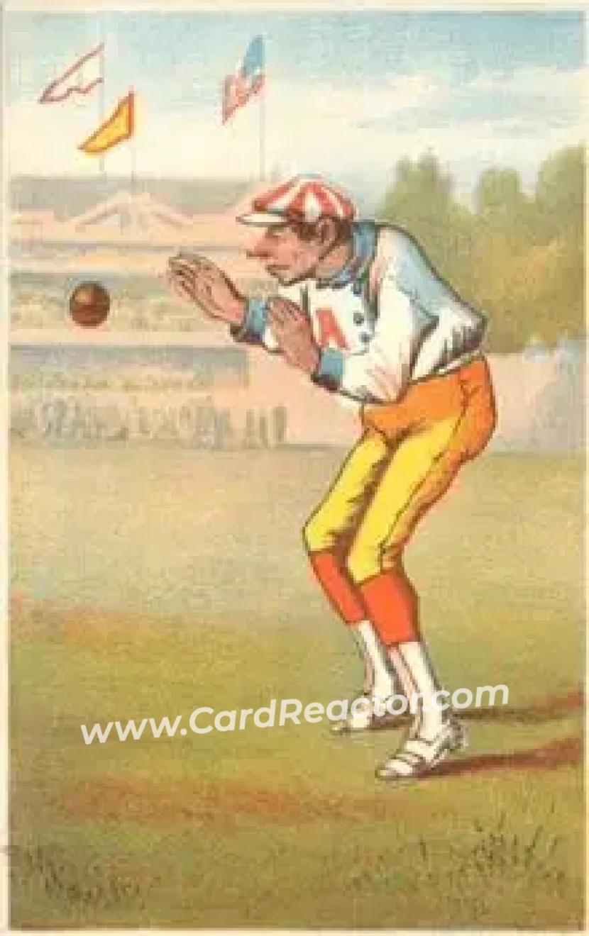 1878 Forbes Co. Baseball Comics (H804-6) #NNO Card #NNO