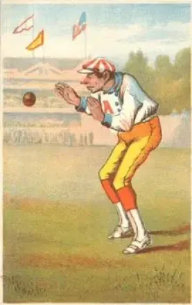 1878 Forbes Co. Baseball Comics (H804-6) #NNO Card #NNO