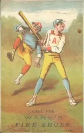 1878 Forbes Co. Baseball Comics (H804-6) #NNO Card #NNO