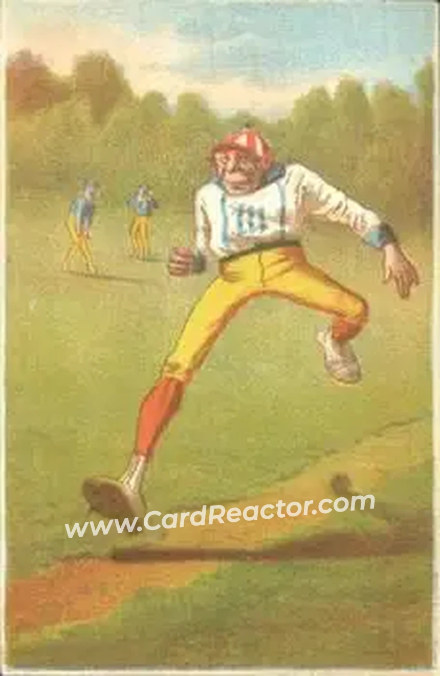 1878 Forbes Co. Baseball Comics (H804-6) #NNO Card #NNO