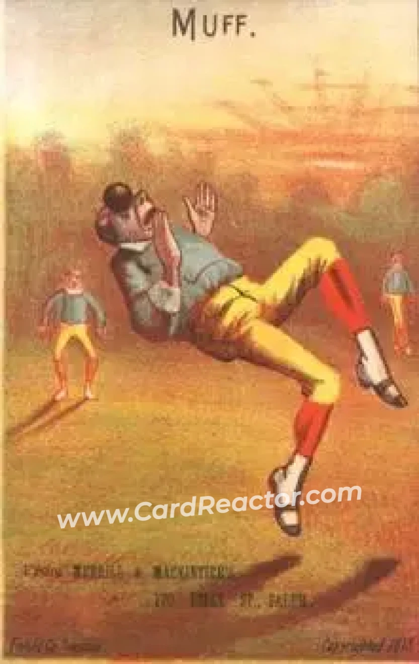 1878 Forbes Co. Baseball Comics (H804-6) #NNO Card #NNO