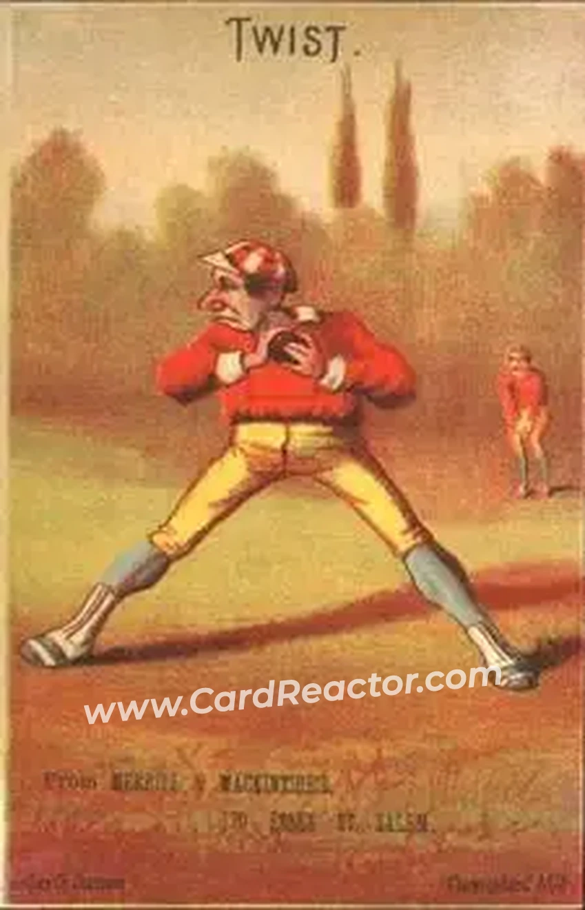 1878 Forbes Co. Baseball Comics (H804-6) #NNO Card #NNO