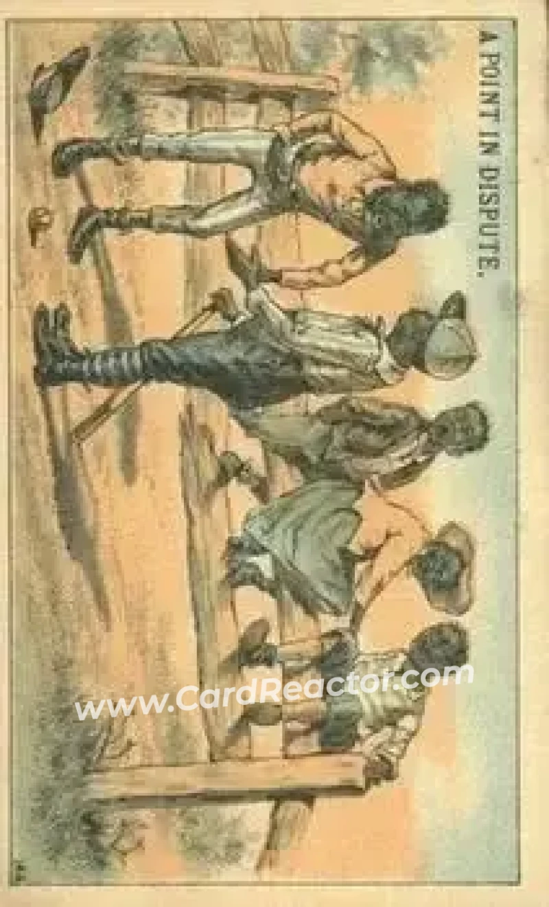 1880 Black Players Baseball Comics (H804-5) #NNO Card #NNO