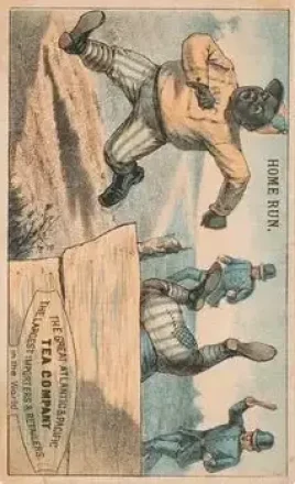 1880 Black Players Baseball Comics (H804-5) #NNO Card #NNO