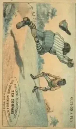 1880 Black Players Baseball Comics (H804-5) #NNO Card #NNO