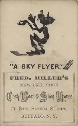 1880 C. C. Penfold's Comical Cards Series Baseball Comics (H804-40) #NNO - Card #NNO