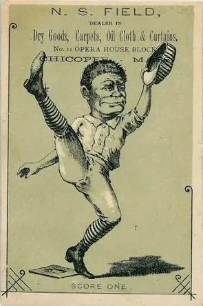 1880 Corner Clefs Baseball Comics (H804-10) #NNO - One. - Front