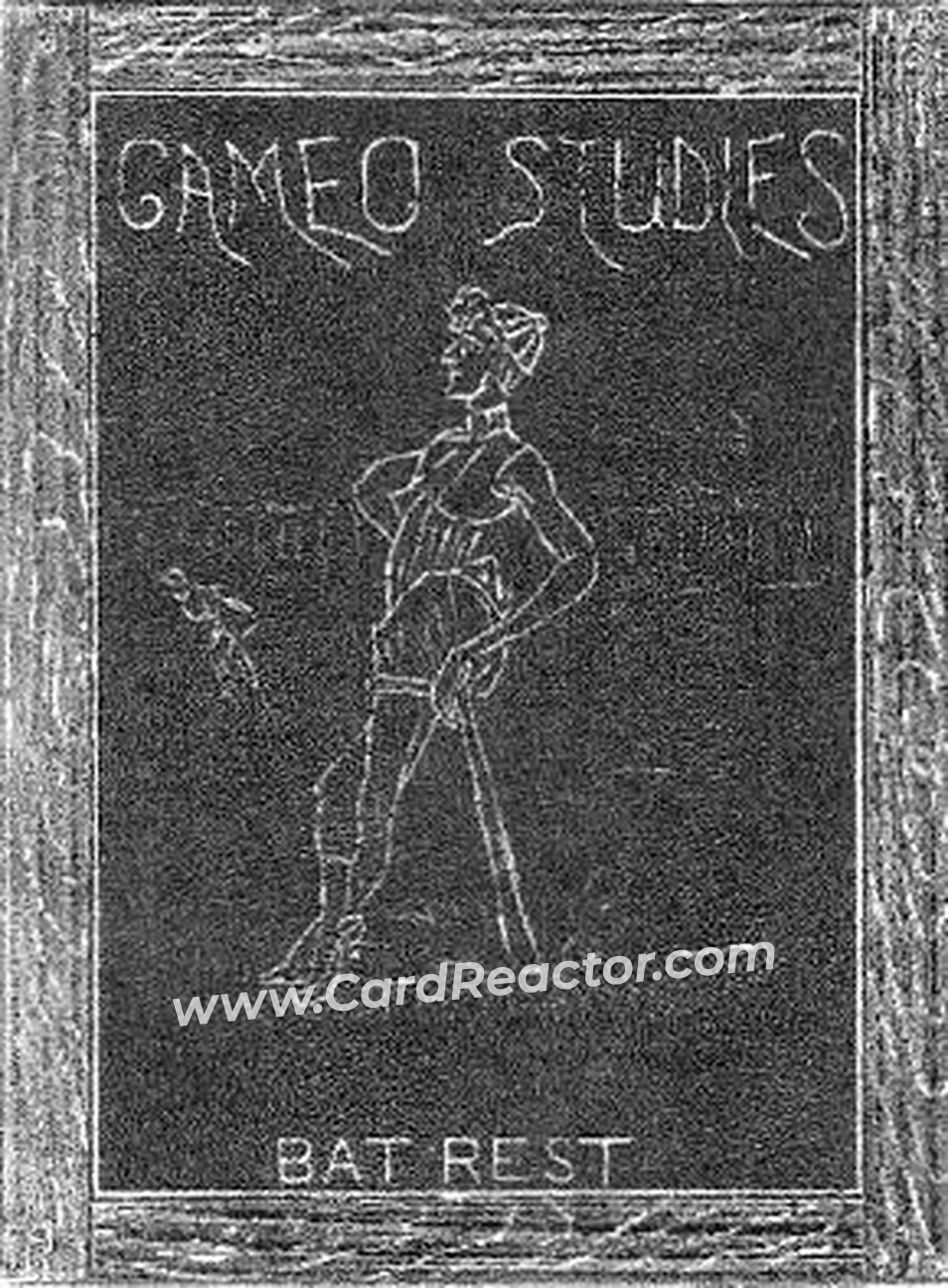 1880 Duke's Cigarettes Cameo Studies Baseball Comics (H804-39) #NNO Card #NNO