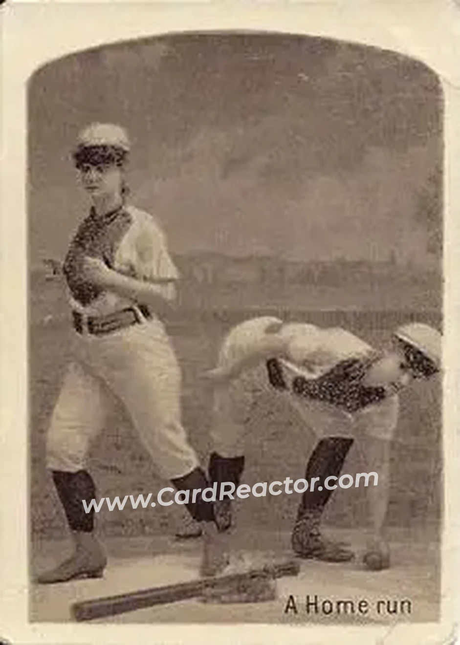 1880 Girl Series Baseball Comics (H804-41) #NNO Card #NNO