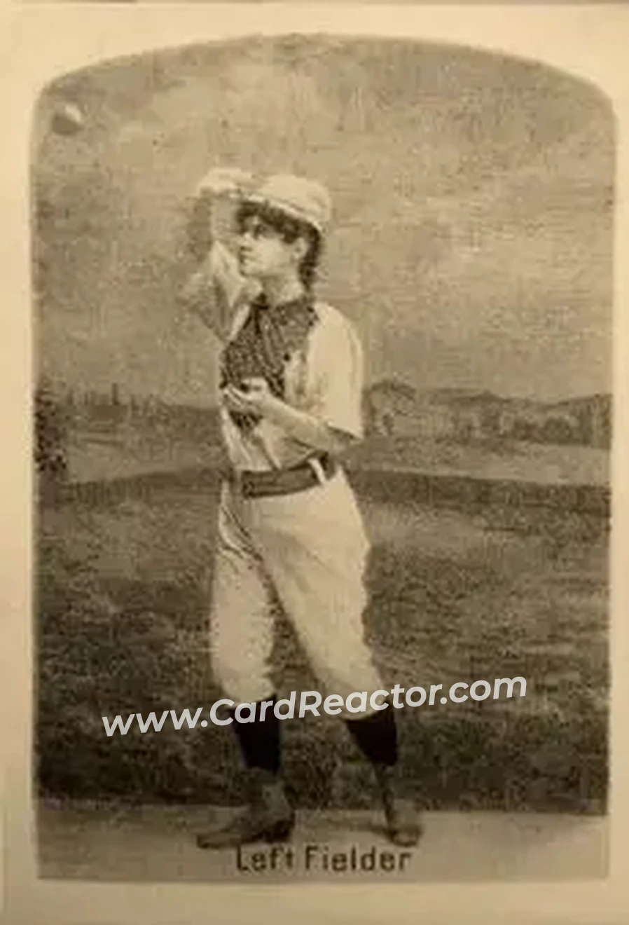 1880 Girl Series Baseball Comics (H804-41) #NNO Card #NNO