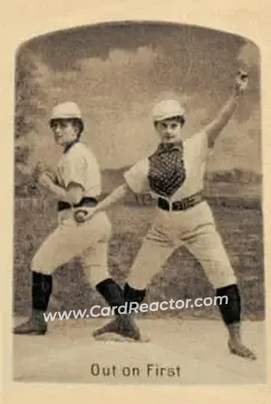 1880 Girl Series Baseball Comics (H804-41) #NNO Card #NNO