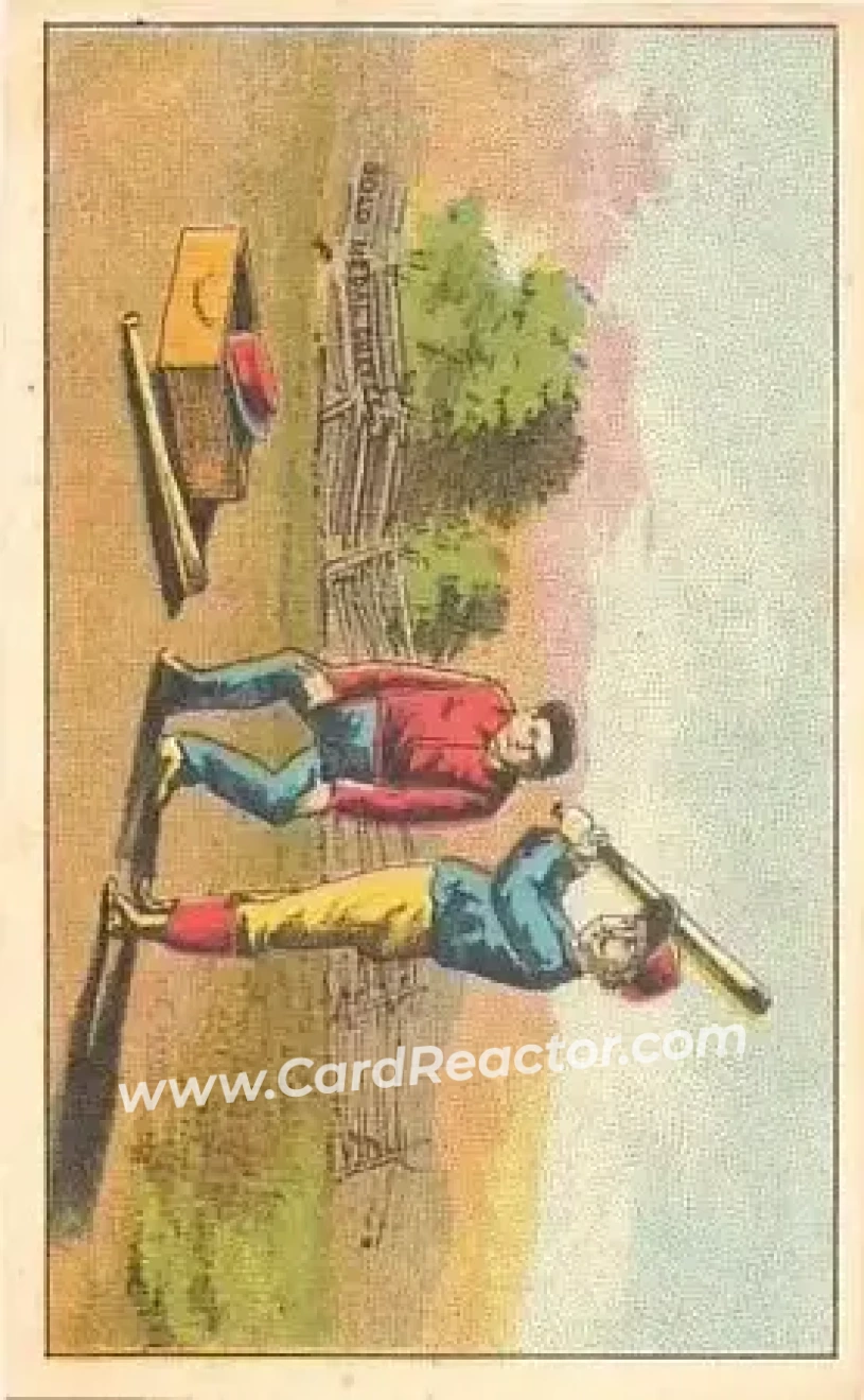 1880 Gold Medal Coffee Series Baseball Comics (H804-33) #NNO Card #NNO
