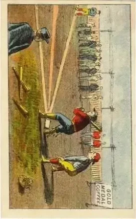 1880 Gold Medal Coffee Series Baseball Comics (H804-33) #NNO Card #NNO