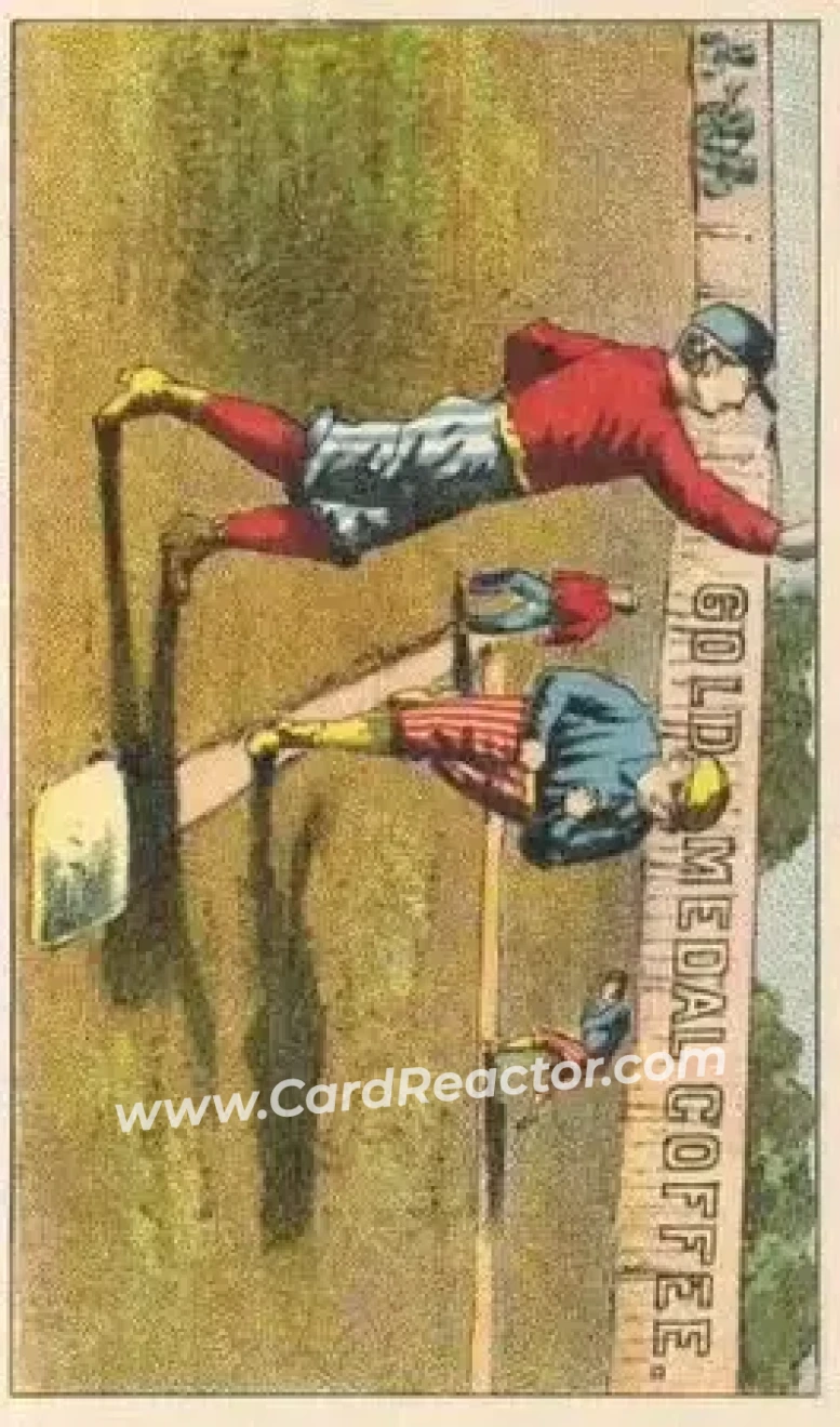 1880 Gold Medal Coffee Series Baseball Comics (H804-33) #NNO Card #NNO