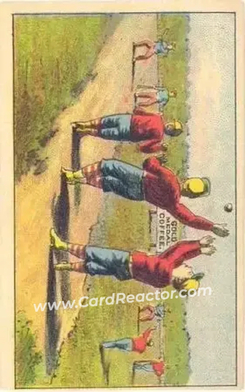 1880 Gold Medal Coffee Series Baseball Comics (H804-33) #NNO Card #NNO
