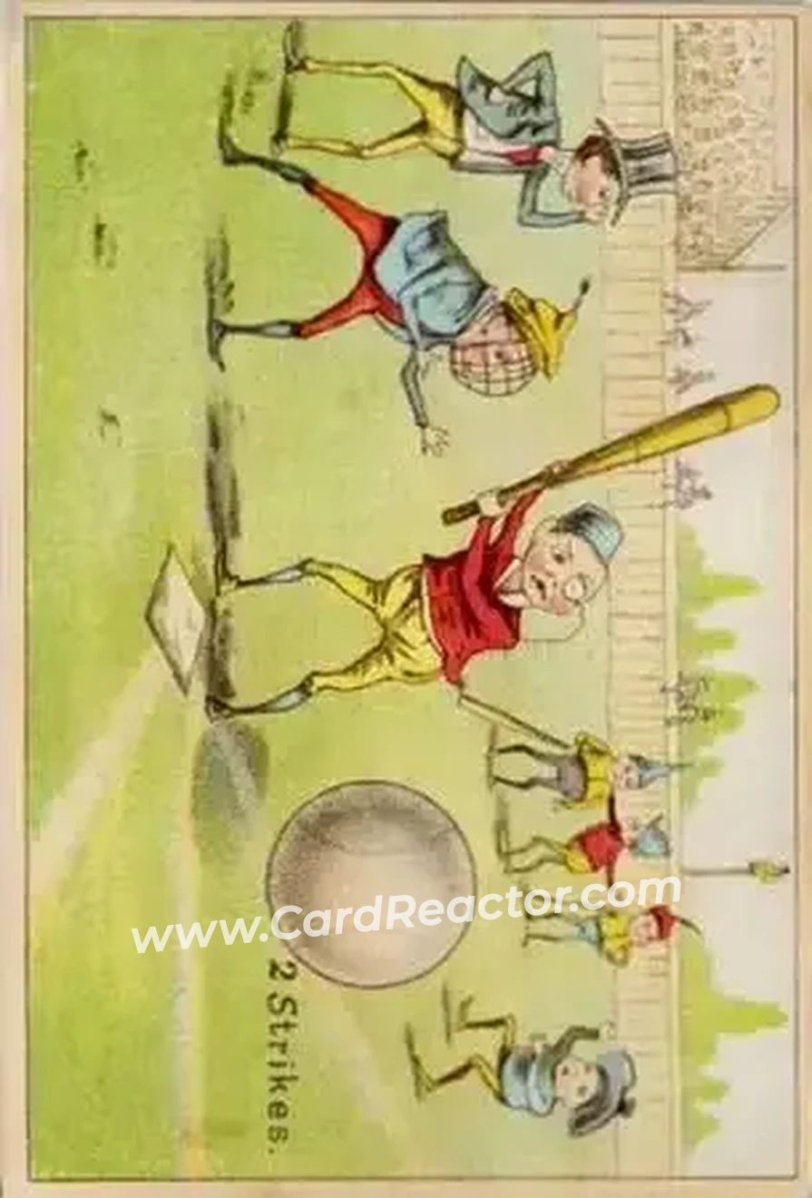 1880 Horizontal Brownies Baseball Comics (H804-19) #NNO Card #NNO