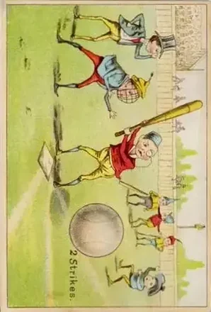 1880 Horizontal Brownies Baseball Comics (H804-19) #NNO Card #NNO