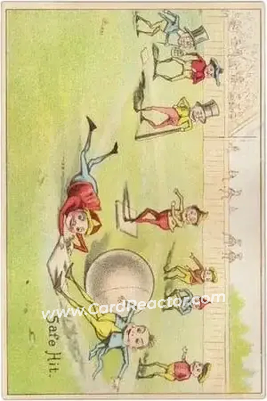 1880 Horizontal Brownies Baseball Comics (H804-19) #NNO Card #NNO
