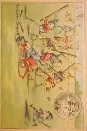 1880 Horizontal Brownies Baseball Comics (H804-19) #NNO Card #NNO