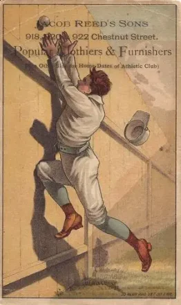 1880 Jacob Reed's Sons Baseball Comics (H804-42) #NNO Card #NNO