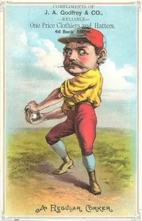 1880 Large Card Series Baseball Comics (H804-26) #NNO Card #NNO