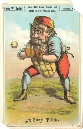 1880 Large Card Series Baseball Comics (H804-26) #NNO Card #NNO