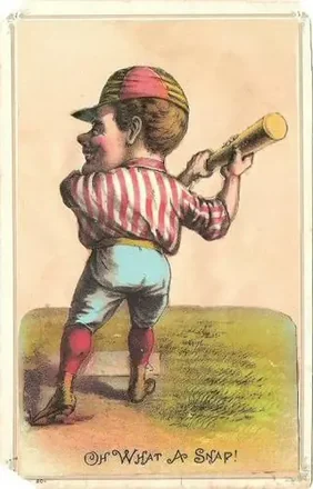 1880 Large Card Series Baseball Comics (H804-26)