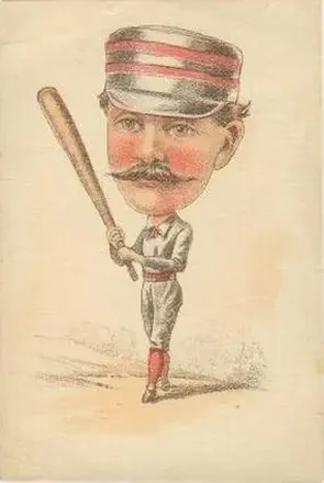 1880 Large Head Series Baseball Comics (H804-28) #NNO Card #NNO