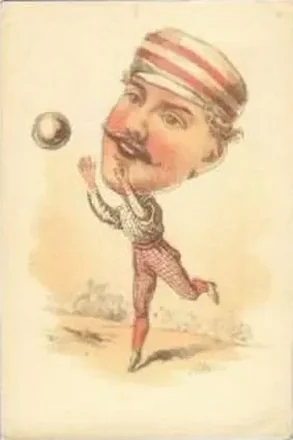 1880 Large Head Series Baseball Comics (H804-28) feature card