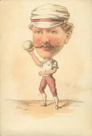 1880 Large Head Series Baseball Comics (H804-28)