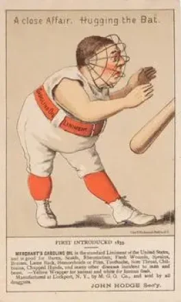 1880 Merchant's Gargling Oil Baseball Comics (H804-7) #NNO - Card #NNO