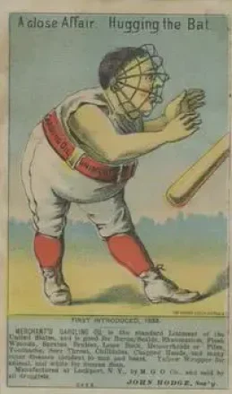 1880 Merchant's Gargling Oil Baseball Comics (H804-7) #NNO - Card #NNO