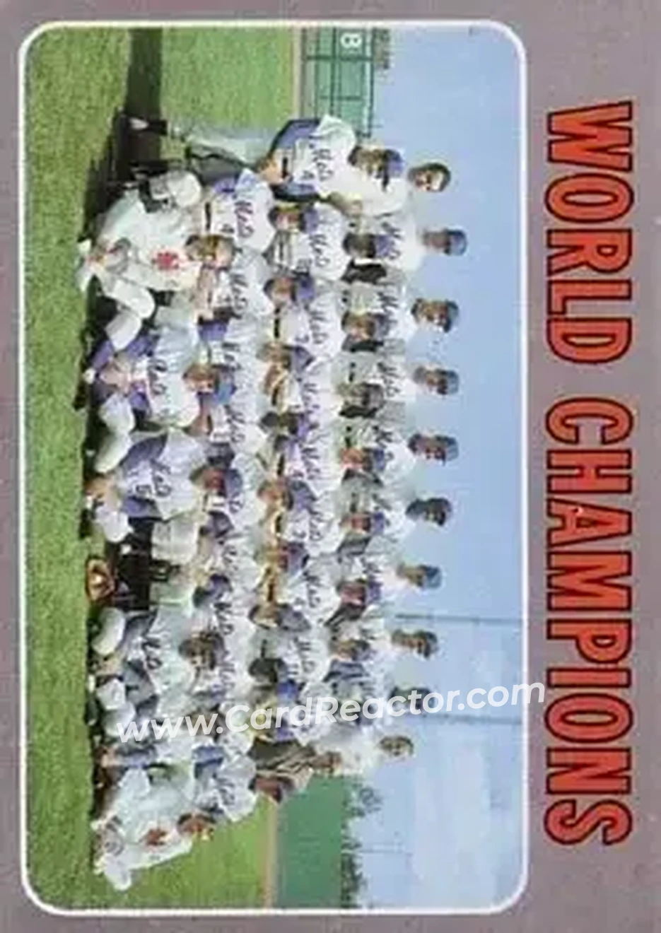 Front of Card #1