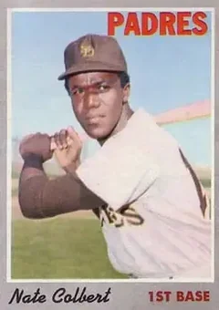 1970 Topps #11 - Nate Colbert - San Diego Padres