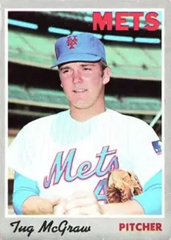 1970 Topps #26 - Tug McGraw - New York Mets