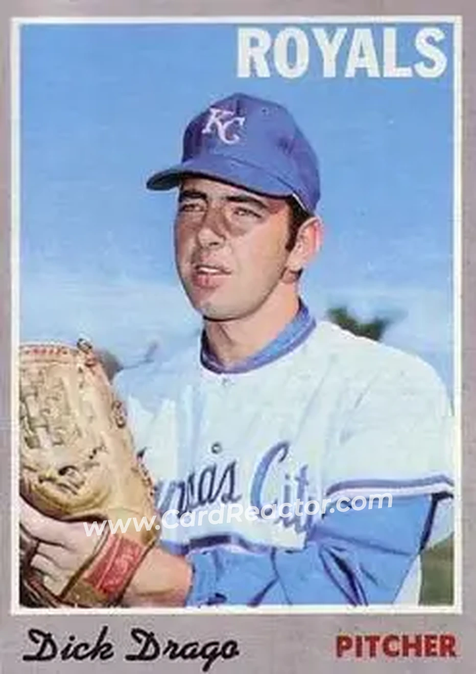 Front of Dick Drago